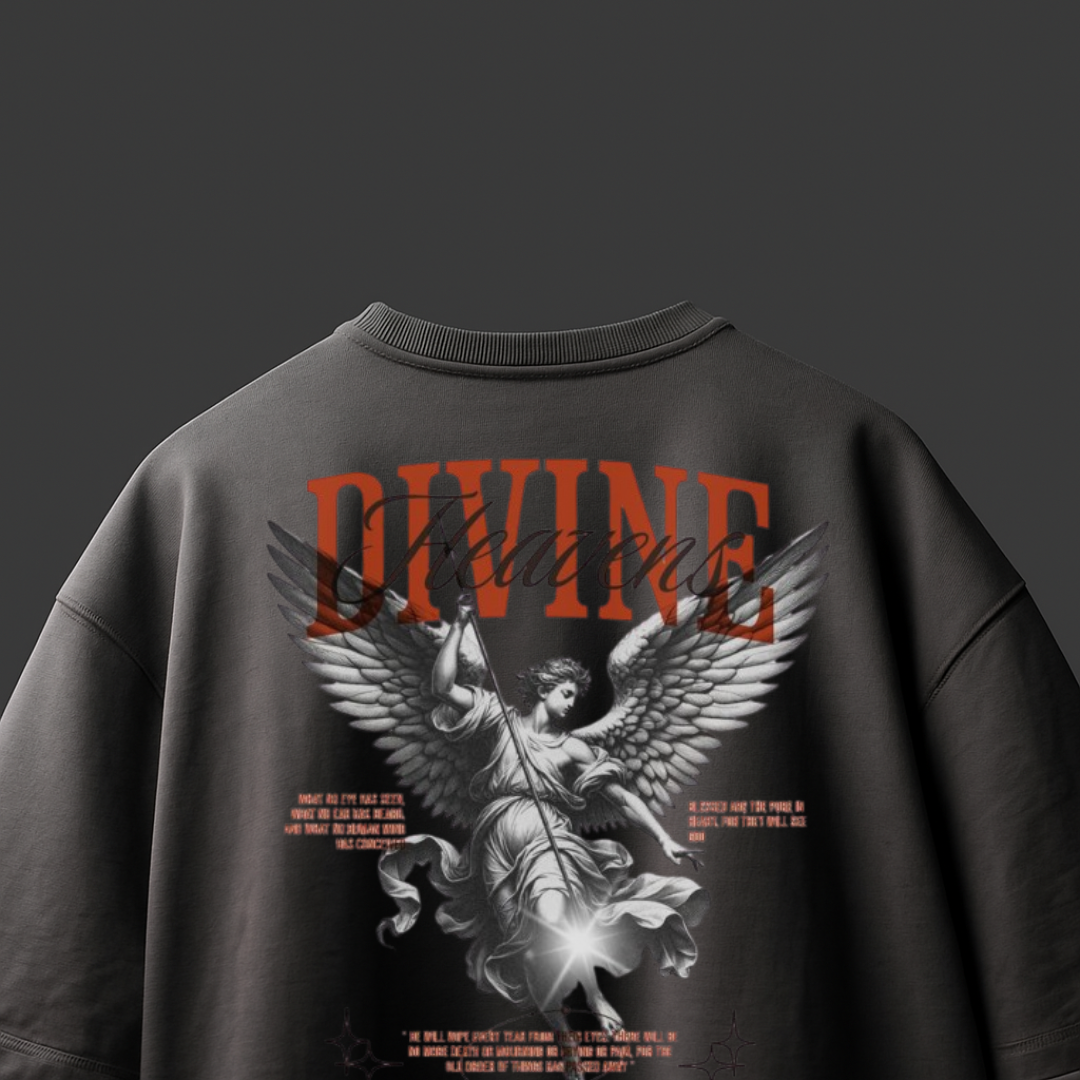 Divine Matters Oversized Archangel Graphic Tee